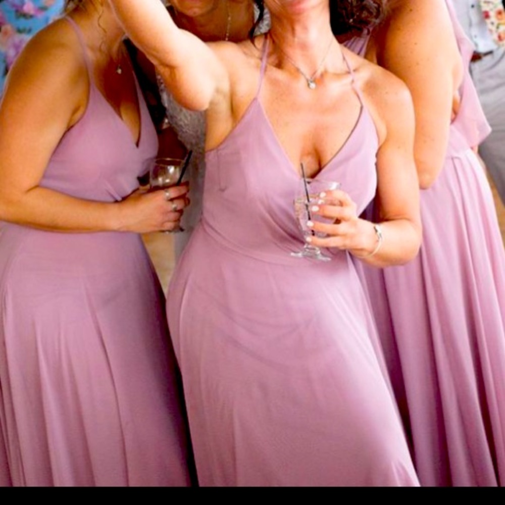 Dessy Dusty Rose Bridesmaid Dress Style #3021
